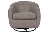 Upshur Taupe Accent Chair from Ashley - Luna Furniture