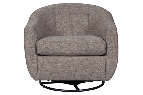 Upshur Taupe Accent Chair from Ashley - Luna Furniture
