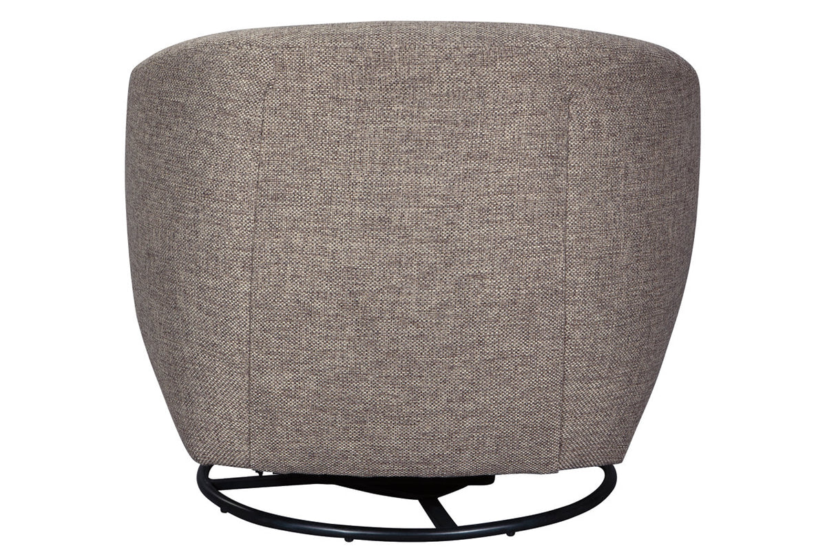 Upshur Taupe Accent Chair from Ashley - Luna Furniture