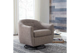 Upshur Taupe Accent Chair from Ashley - Luna Furniture