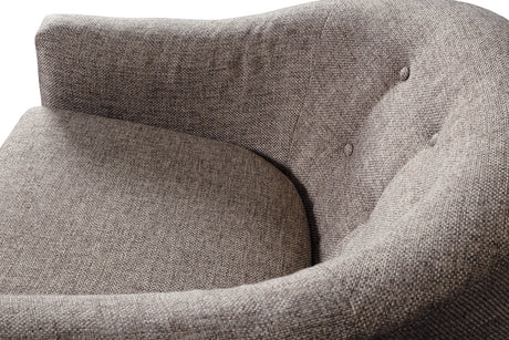 Upshur Taupe Accent Chair from Ashley - Luna Furniture