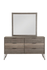 1604-1*4 4-Piece Bedroom Set (Queen Bed, Nightstand, Dresser, Mirror) from Homelegance - Luna Furniture