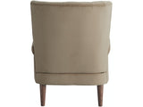 Urielle Brown Gray Velvet Accent Chair from Homelegance - Luna Furniture