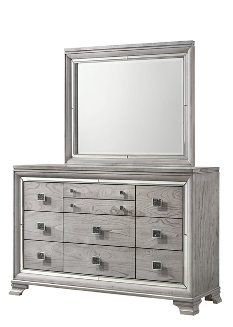 Vail Gray Dresser from Crown Mark - Luna Furniture