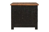 Valebeck Black/Brown End Table from Ashley - Luna Furniture