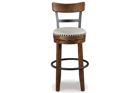 Valebeck Brown Bar Height Barstool from Ashley - Luna Furniture