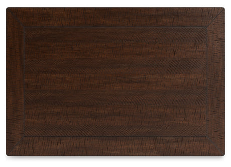 Valebeck White/Brown Counter Height Dining Table from Ashley - Luna Furniture