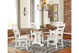 Valebeck White/Brown Dining Table from Ashley - Luna Furniture