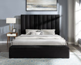 Valencia Black Queen Platform Bed from Happy Homes - Luna Furniture