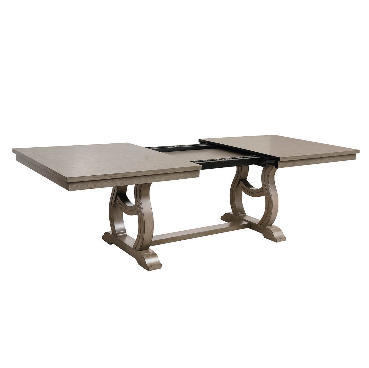 Vermillion Gray Cashmere Extendable Dining Table from Homelegance - Luna Furniture