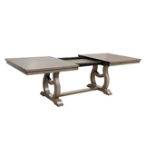 Vermillion Gray Cashmere Extendable Dining Table from Homelegance - Luna Furniture
