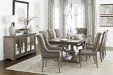 Vermillion Gray Cashmere Extendable Dining Table from Homelegance - Luna Furniture
