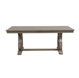 Vermillion Gray Cashmere Extendable Dining Table from Homelegance - Luna Furniture