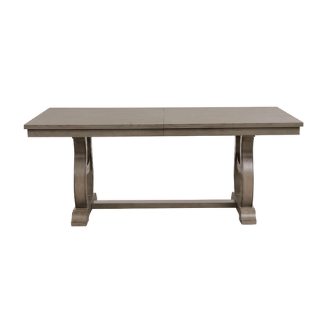 Vermillion Gray Cashmere Extendable Dining Table from Homelegance - Luna Furniture