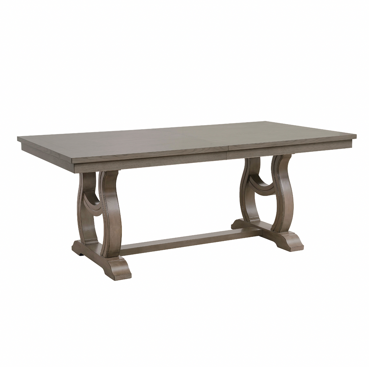 Vermillion Gray Cashmere Extendable Dining Table from Homelegance - Luna Furniture