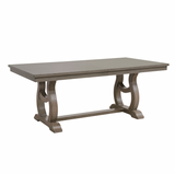 Vermillion Gray Cashmere Extendable Dining Table from Homelegance - Luna Furniture