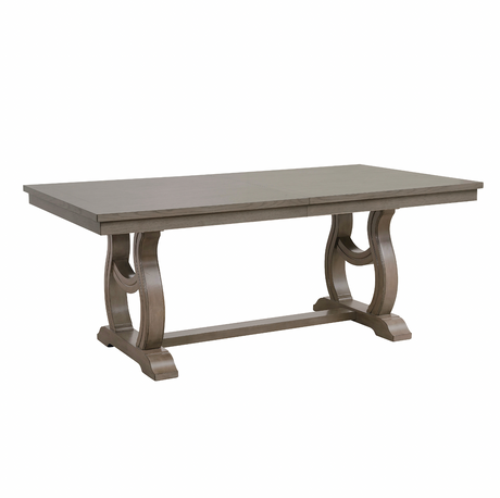 Vermillion Gray Cashmere Extendable Dining Table from Homelegance - Luna Furniture