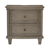 Vermillion Gray Cashmere Nightstand from Homelegance - Luna Furniture