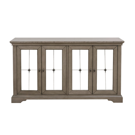 Vermillion Gray Cashmere Server from Homelegance - Luna Furniture