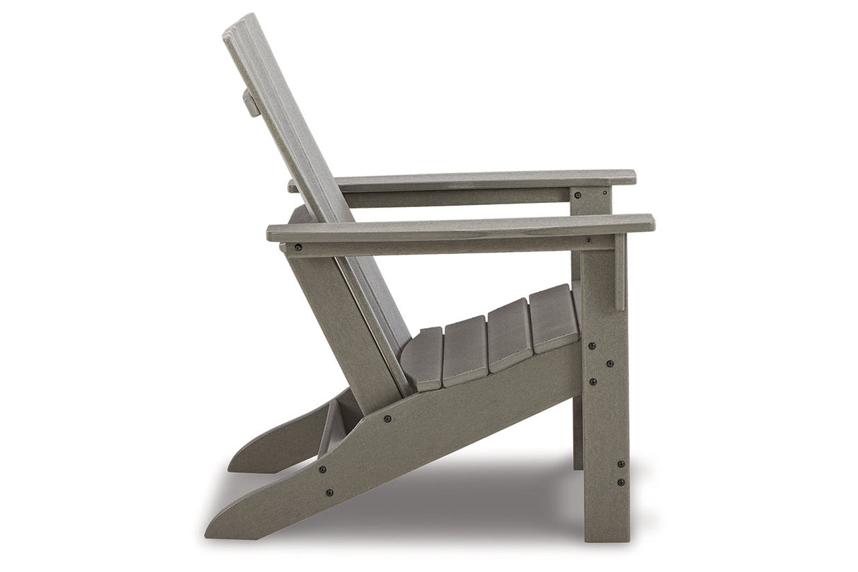 Visola Gray Adirondack Chair from Ashley Furniture - Luna Furniture