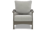 Visola Gray Lounge Chair with Cushion from Ashley - Luna Furniture