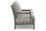 Visola Gray Lounge Chair with Cushion from Ashley - Luna Furniture