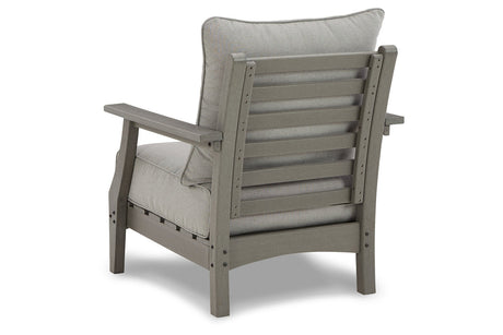 Visola Gray Lounge Chair with Cushion from Ashley - Luna Furniture