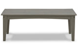 Visola Gray Outdoor Coffee Table from Ashley - Luna Furniture