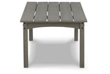 Visola Gray Outdoor Coffee Table from Ashley - Luna Furniture