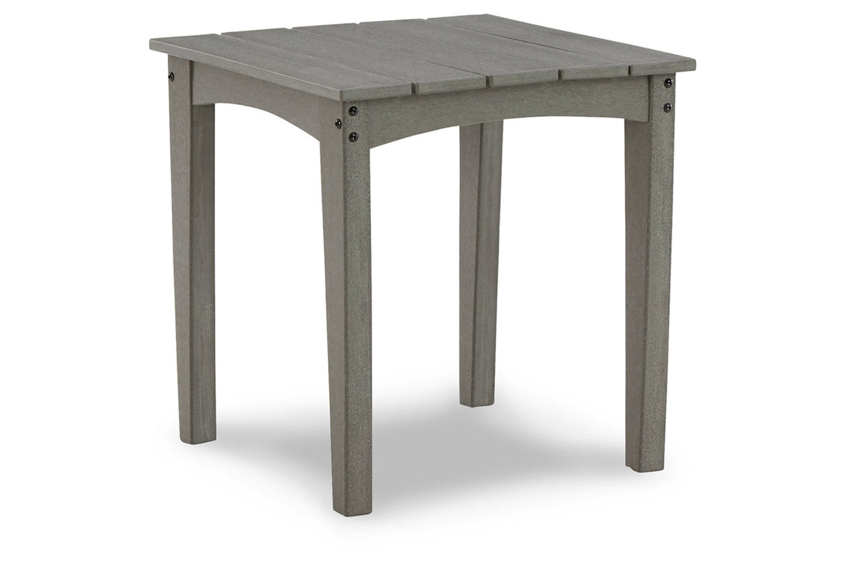 Visola Gray Outdoor End Table from Ashley - Luna Furniture