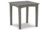 Visola Gray Outdoor End Table from Ashley - Luna Furniture