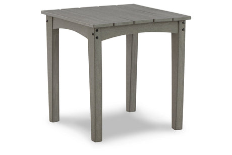 Visola Gray Outdoor End Table from Ashley - Luna Furniture