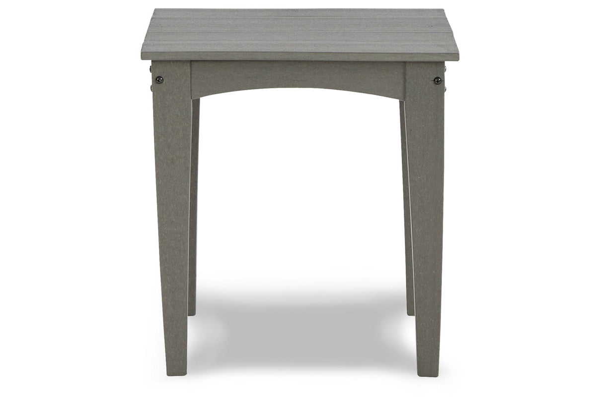 Visola Gray Outdoor End Table from Ashley - Luna Furniture