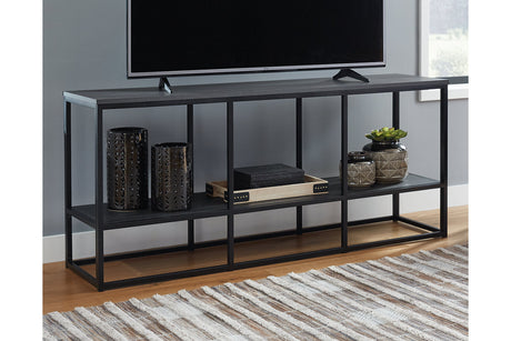 Yarlow Black 65" TV Stand -  - Luna Furniture