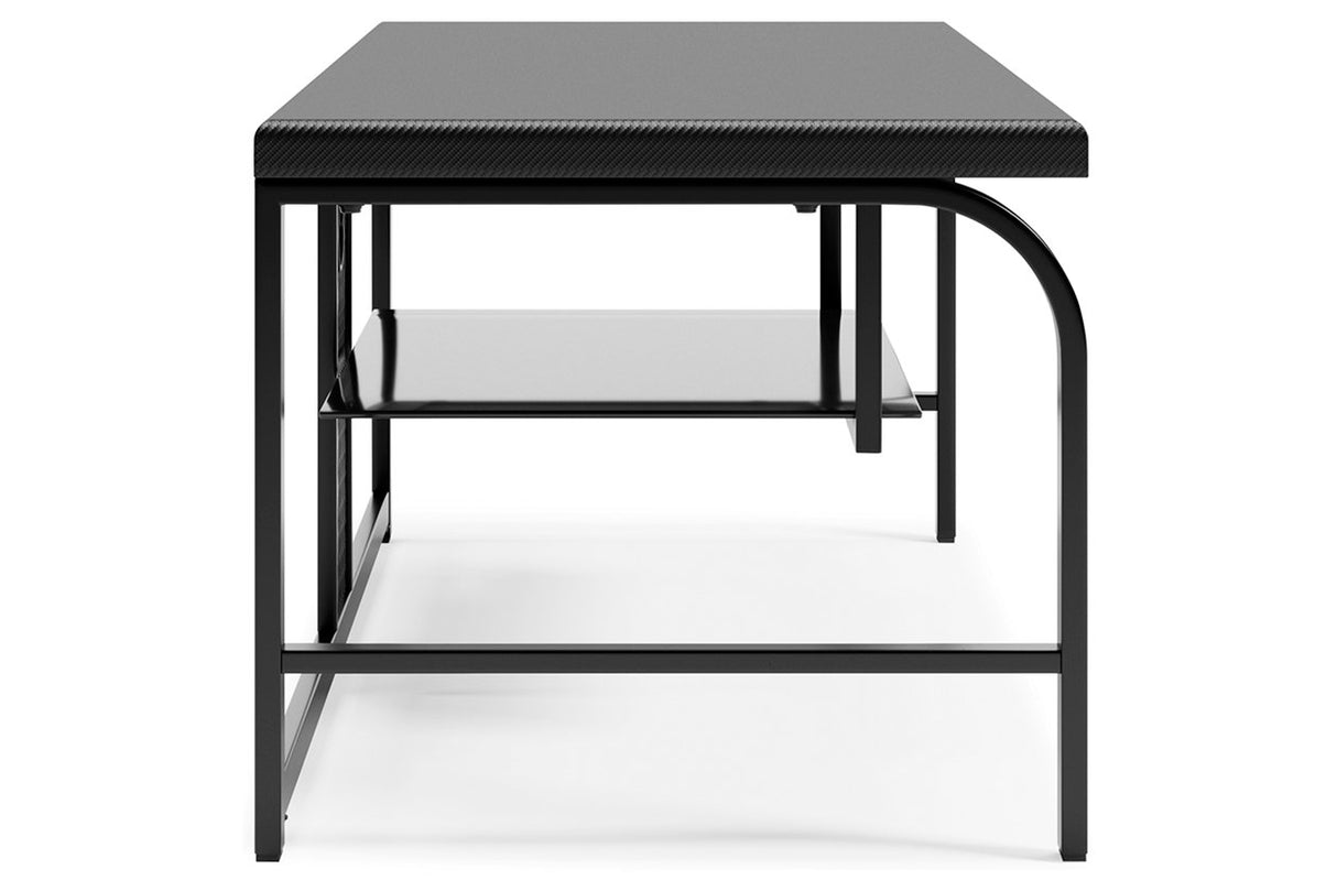 Lynxtyn Black 48" TV Stand from Ashley - Luna Furniture