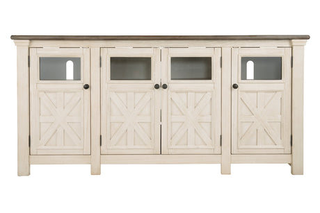 Bolanburg Two-tone 74" TV Stand from Ashley - Luna Furniture