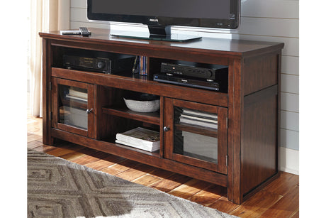 Harpan Reddish Brown 60" TV Stand -  - Luna Furniture