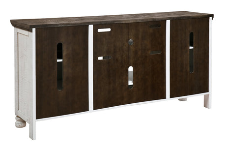 Havalance Two-tone TV Stand from Ashley - Luna Furniture