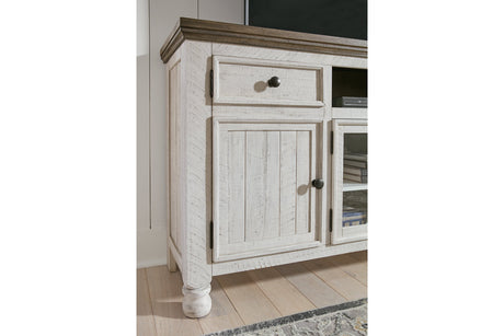 Havalance Two-tone TV Stand from Ashley - Luna Furniture