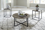 Wadeworth Two-tone Table from Ashley - Luna Furniture