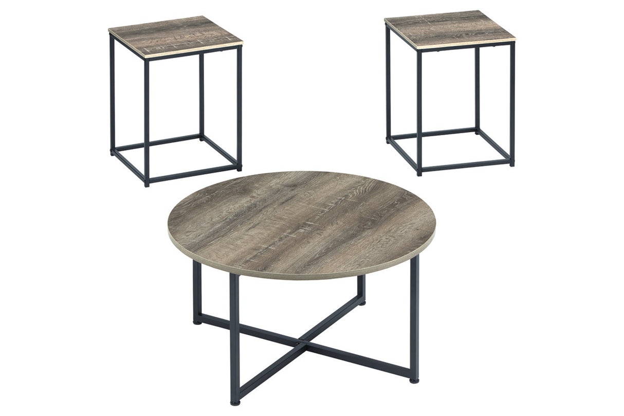Wadeworth Two-tone Table from Ashley - Luna Furniture