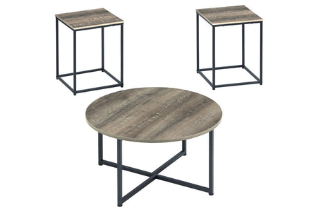 Wadeworth Two-tone Table from Ashley - Luna Furniture