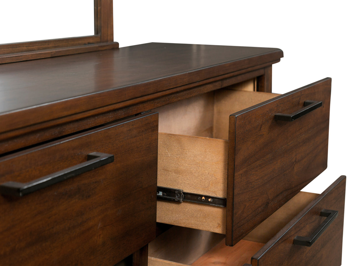 Watson Brown Upholstered Storage Panel Bedroom Set from Homelegance - Luna Furniture