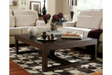 Watson Dark Brown Coffee Table from Ashley - Luna Furniture
