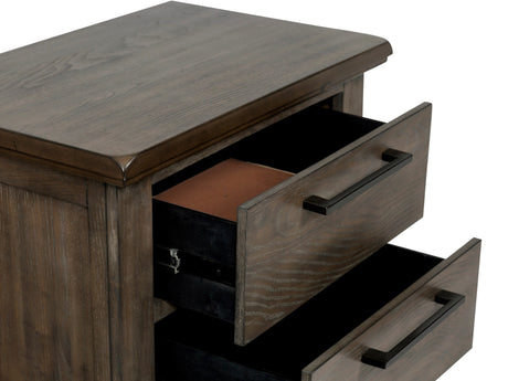 Watson Gray Nightstand from Homelegance - Luna Furniture
