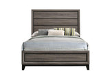 Watson Gray Oak Full Panel Bed from Coaster - Luna Furniture