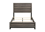 Watson Gray Oak Full Panel Bed from Coaster - Luna Furniture