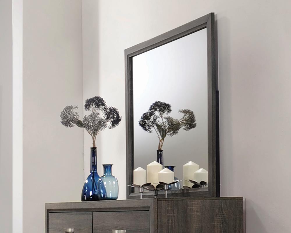 Watson Gray Oak Mirror (Mirror Only) from Coaster - Luna Furniture