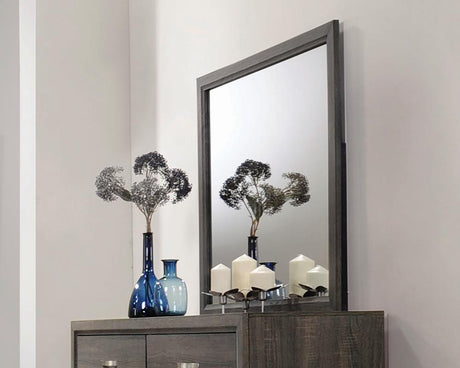 Watson Gray Oak Mirror (Mirror Only) from Coaster - Luna Furniture