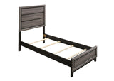 Watson Gray Oak Twin Panel Bed from Coaster - Luna Furniture